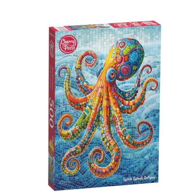 Puzzle 500 el. Splish Splash Octopus CherryPazzi
