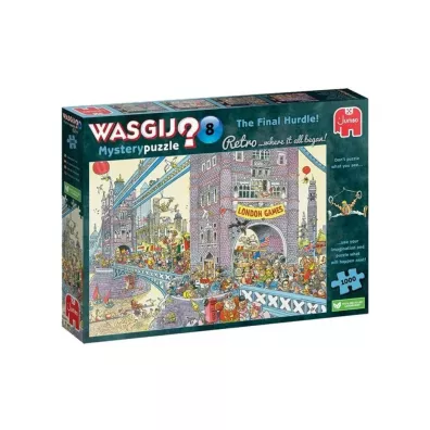 Puzzle 1000 el. Wasgij Mystery Ostatni bieg Tm Toys