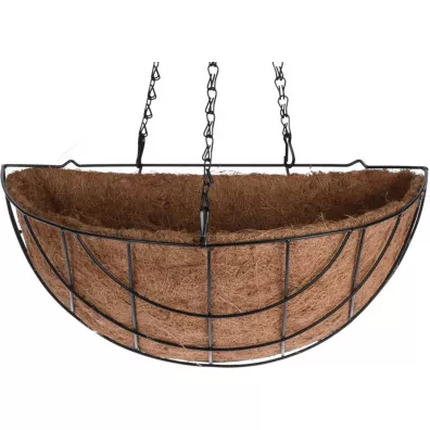 ProGarden Kosz wiszcy na kwiaty 64x36 cm