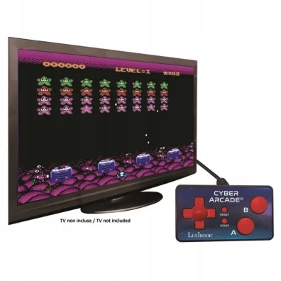 Konsola do gier telewizyjnych Cyber Arcade Lexibook DJG6500