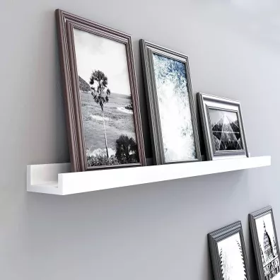 Songmics Pywajca pka cienna  biaa 110 cm