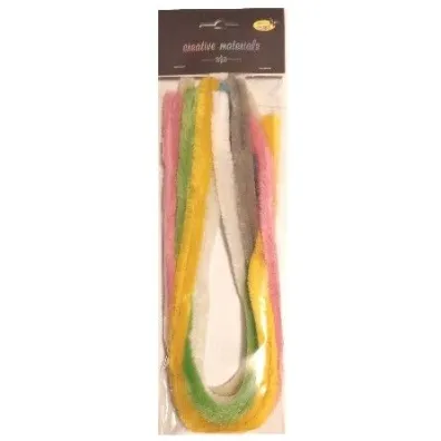 Galeria Hobby Druty chenille kolorowe pastel 15mm 7 szt.