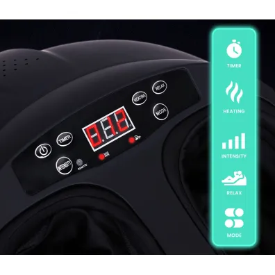 Modernhome Masa�er elektryczny do st�p z funkcj� grzania refleksologia 3 tryby pilot 40W