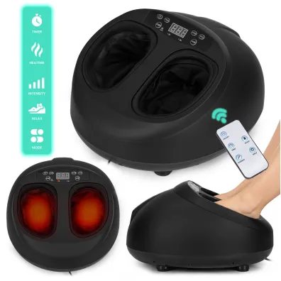 Modernhome Masa�er elektryczny do st�p z funkcj� grzania refleksologia 3 tryby pilot 40W
