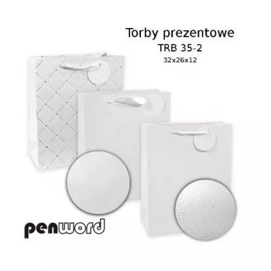 Penword Torebka prezentowa mix 32x26x12cm