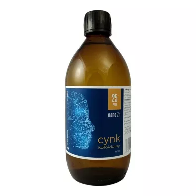 Zoke Alcheo Niejonowy Cynk koloidalny 25 ppm 500 ml