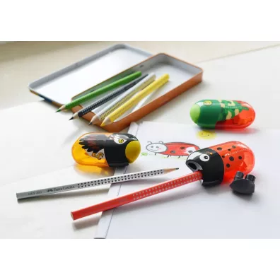 Faber-Castell Temper�wka Rybka podw�jna z gumk�
