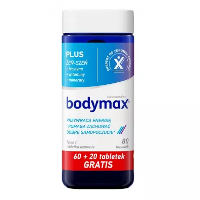 Bodymax Plus �e� Sze� - suplement diety 80 tab.