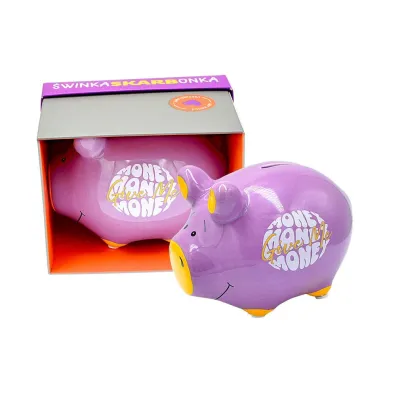 Skarbonka ma�a �winka "Give me money" SKM-001 Kukartka