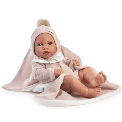 Lalka hiszpa�ska Erika z kocykiem 42cm Antonio Juan
