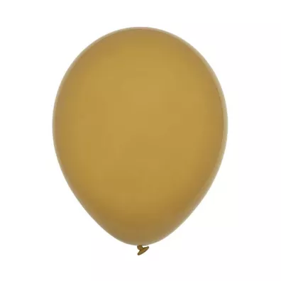 Decomex Balony pastel Mocha 25 szt.