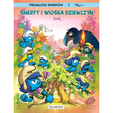 Smerfy i wioska dziewczyn. Kruk. Tom 3 - Parthoens Luc, Thierry Culliford