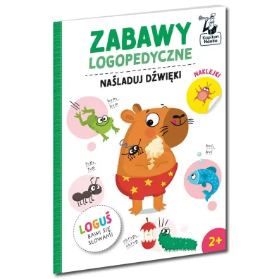 Na�laduj d�wi�ki. Kapitan Nauka. Zabawy logopedyczne. Logu� bawi si� s�owami