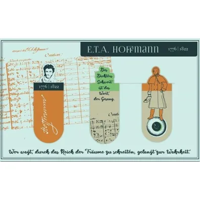 Moses Zak�adki magnetyczne. E.T.A. Hoffmann 3 szt.