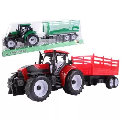 Traktor z przyczep� burtow� mix Pro Kids