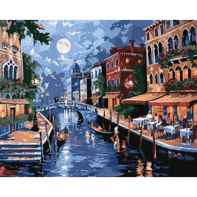 Ideyka Malowanie po numerach - Romantyzm W�och 40x50cm