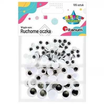 Titanum Oczy bez kleju i rz�s mix 105 szt.