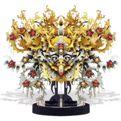 Puzzle Metalowe Model 3D - Medusa piececool