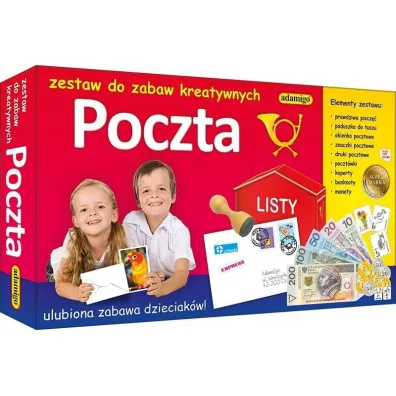 Poczta. Zestaw do zabaw kreatywnych Adamigo