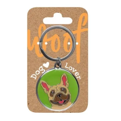 Be-Happy Gifts Brelok dla psiarzy - buldog francuski