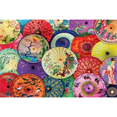 Puzzle 1000 el. Azjatyckie parasole Eurographics