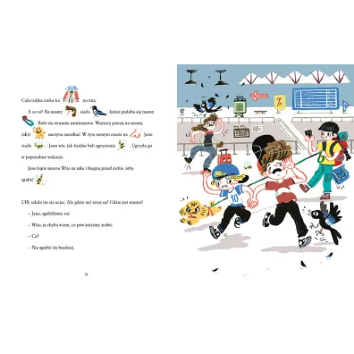 Jano i Wito ucz� m�wi� S. Ekspres na stacji