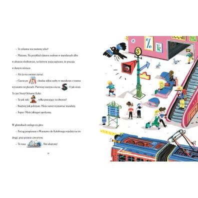 Jano i Wito ucz� m�wi� S. Ekspres na stacji