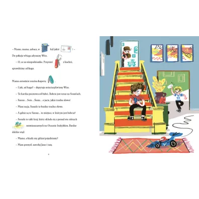 Jano i Wito ucz� m�wi� S. Ekspres na stacji