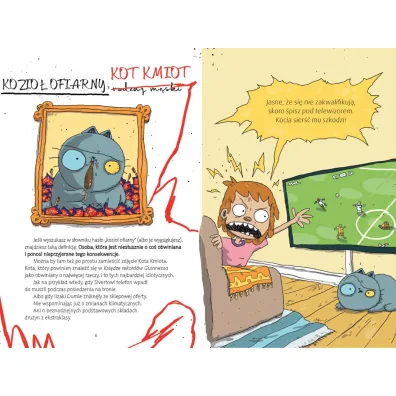 Koszmarna smarkula i gigantyczny w�ze� kotyjski. Kot Kmiot. Tom 3