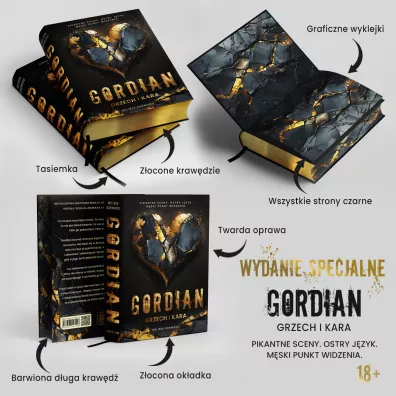 Gordian. Grzech i Kara. Wydanie specjalne (barwione brzegi)