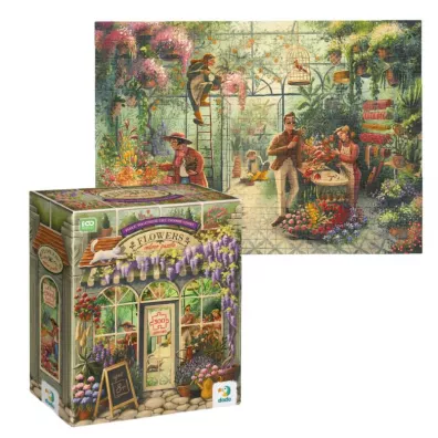 Puzzle 300 el. Kwiaciarnia Maksik