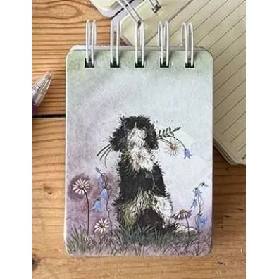 Alex Clark Ko�onotes A7 SSN37 Spaniel z kwiatami