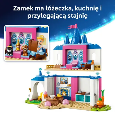 LEGO Disney Princess Zamek Kopciuszka i jej zwierz�cych przyjaci� 43283