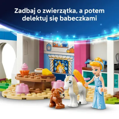 LEGO Disney Princess Zamek Kopciuszka i jej zwierz�cych przyjaci� 43283