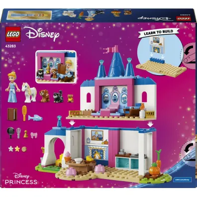 LEGO Disney Princess Zamek Kopciuszka i jej zwierz�cych przyjaci� 43283