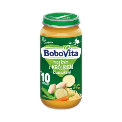 BoboVita Zupa krem z kr�likiem i kluseczkami po 10 miesi�cu 250 g