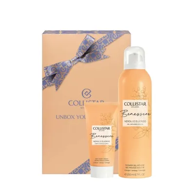 Collistar Zestaw �el pod prysznic w piance + Krem do cia�a 200 ml + 50 ml