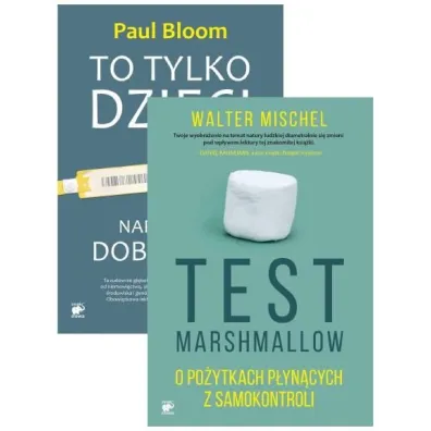 Pakiet: Test marshmallow, To tylko dzieci - Walter Mischel, Paul Bloom