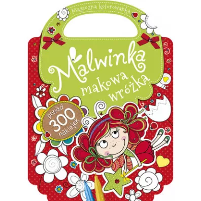 Malwinka makowa wr�ka. Magiczna kolorowanka