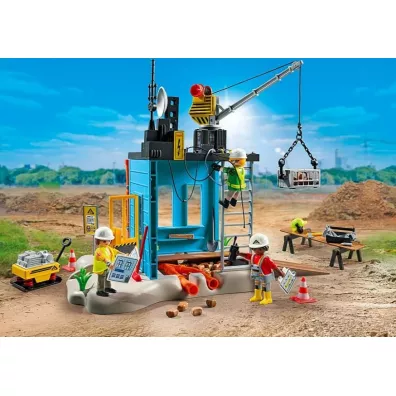 Playmobil Action Heroes Plac budowy 71650