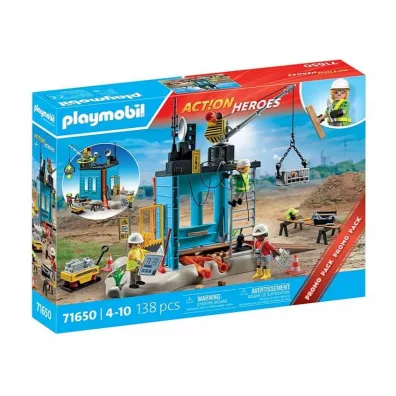 Playmobil Action Heroes Plac budowy 71650