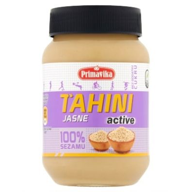 Primavika Tahini jasna 100% sezamu ACTIVE 460 g