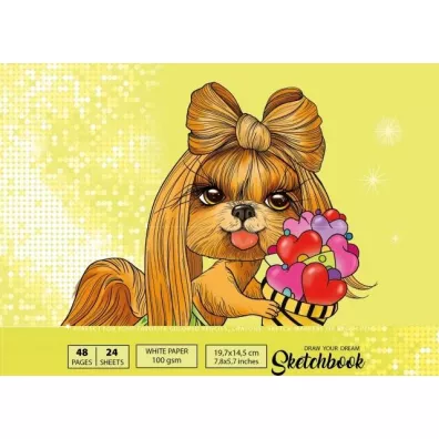 Fresh Szkicownik 19.7 x 14.5 cm 48 kartek
