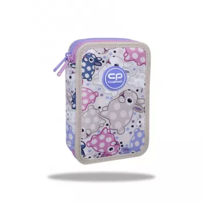 Pirnik 2-komorowy z wyposaeniem Coolpack Jumper 2 White Bunny