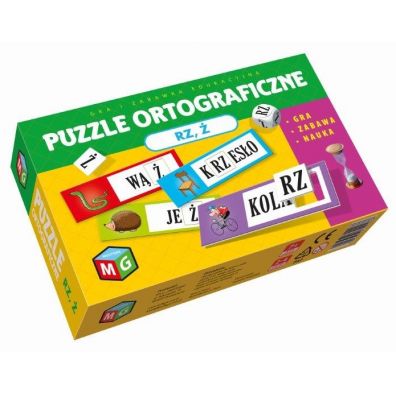 Puzzle ortograficzne RZ i  Multigra