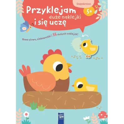 Przyklejam du�e naklejki i si� ucz�. Gospodarstwo