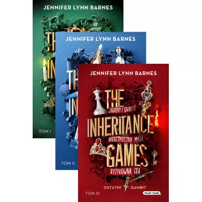 Pakiet The Inheritance Games. Tomy 1-3: The Inheritance Games, Dziedzictwo Hawthorne'�w, Ostatni gambit - Jennifer Lynn Barnes