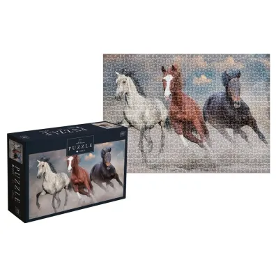 Puzzle 1000 element�w. Wild Horses 1 Interdruk