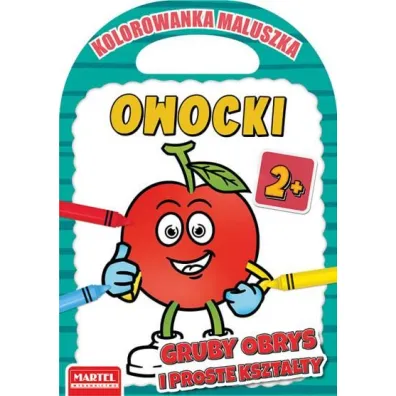 Owocki. Kolorowanka maluszka - Hubert  W�odarczyk