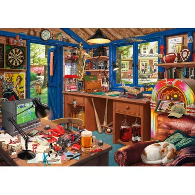 Puzzle 1000 el. Premium Quality. Secret Puzzle. Warsztat taty Schmidt